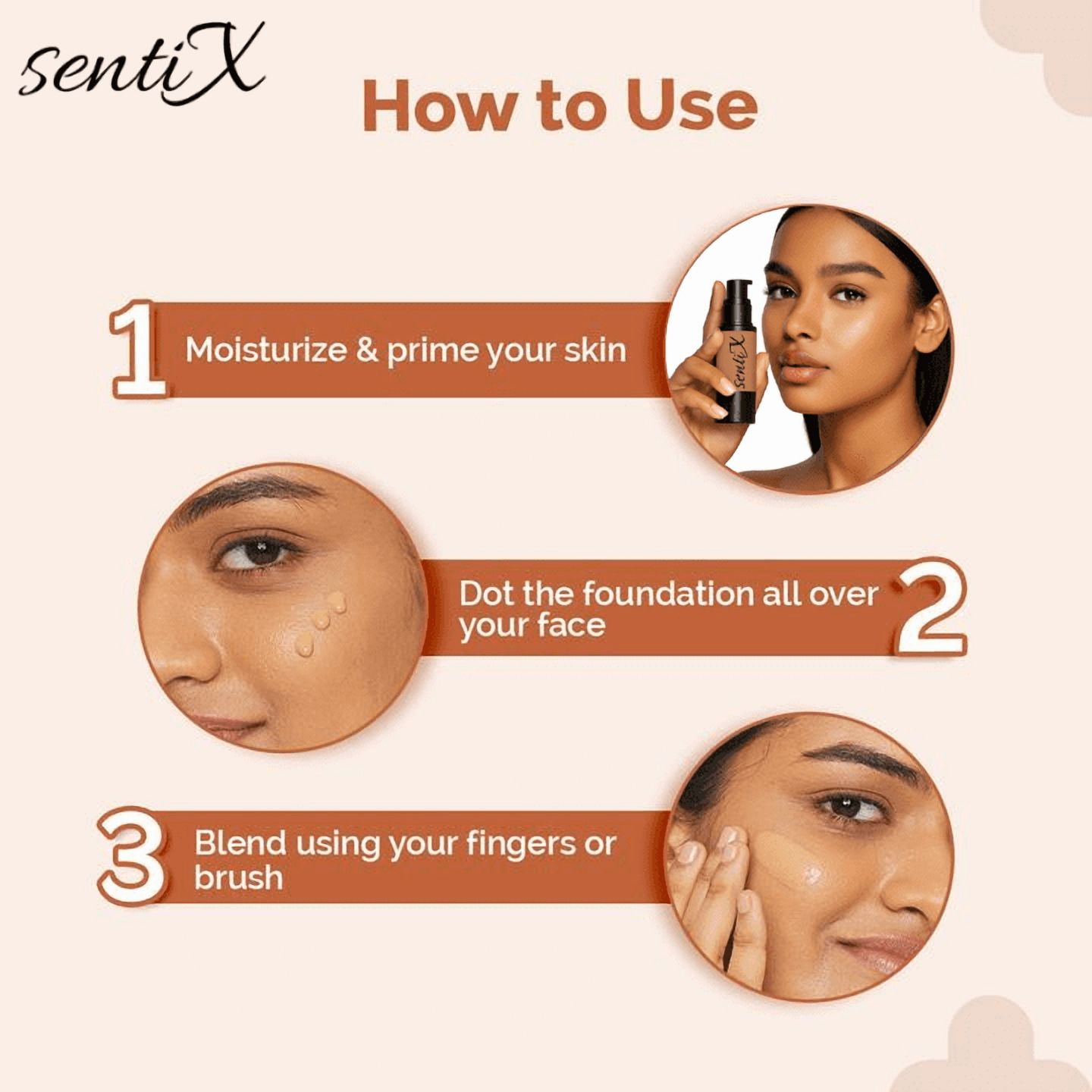 foundation - cool undertone, Oil-Free HD Liquid Foundation – Medium to Full Coverage, Long-Wear, Hydrating & Paraben-Free