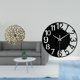 thumbnail image 2 of Escultura para colgar en la pared,Decoración de pared de metal para sala de estar,dormitorio y exterior.,Reloj de pared grande,Reloj de pared acrílico silencioso moderno,Reloj de pared grande, 2 of 8