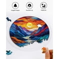 thumbnail image 5 of Clearance！Acrylic Suncatcher Jigsaw Puzzle-Emerald Flame Hummingbird, Window Suncatcher Acrylic Puzzle, DIY Suncatcher Kits for Adults, Home Decor Gift for Women, Mom, Friends (7.4 in), 5 of 8