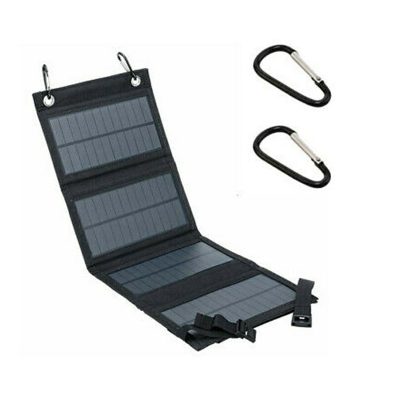 SDOTXA 100W Solar Panel  Foldable Solar Panel Battery Charger for Portable Power Station Generator  iPhone  Ipad  Laptop  USB Ports for Outdoor Camping Van RV Trip