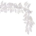 thumbnail image 4 of Vickerman 6' White Artificial Gardenia Snowy Garland., 4 of 4