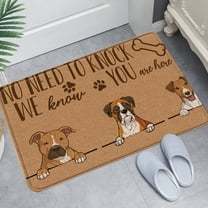 1X Floor Mat Door Mat Cartoon Dog Home Entrance Indoor Mat for Bedroom Bathroom Indoor Mat Non Sli Bathroom Products