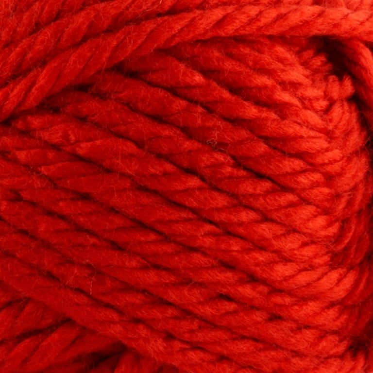 Lion Brand Hometown Super Bulky Yarn, Cincinnati Red photo 2