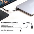 thumbnail image 4 of Adaptador De Interfaz Multimedia HD A DisplayPort Adaptador De Cable Hembra 4K 60HZ Transmisión Sin Pérdidas Plug And Play, 4 of 7