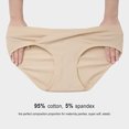 thumbnail image 5 of FAFWYP Maternity Underwear for Women Cotton Low Waist Pregnancy Postpartum Knickers Maternity Panties Ladies Soft Bump Briefs, 5 of 5