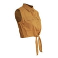 thumbnail image 2 of Brave Soul Chemise Courte à Nouer devant pour Femmes Elizabeth, 2 of 4