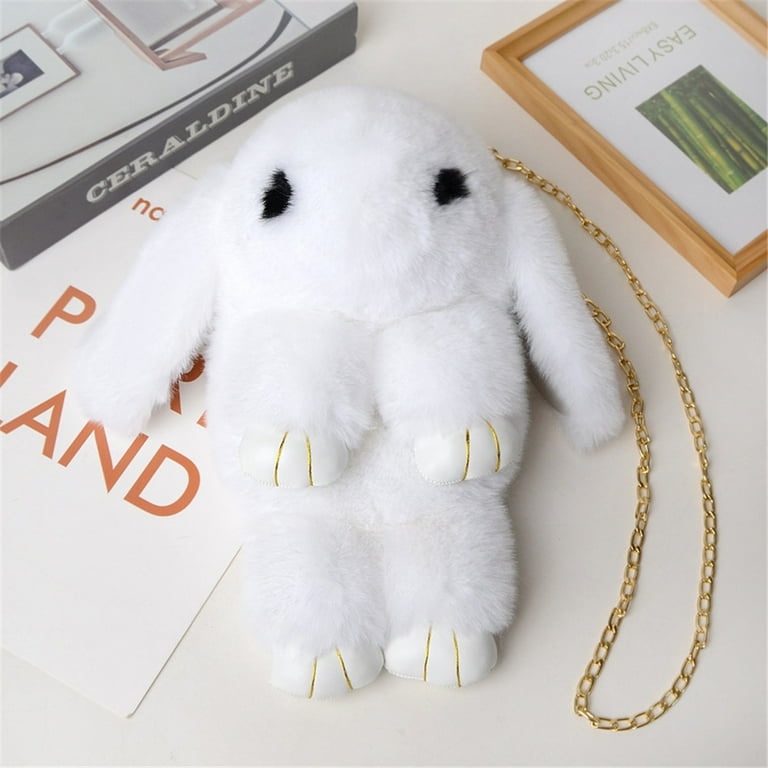 Small gift purchases rabbit plush bag