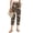 Black Gold Floral, variant on Fantaslook Womens Capri Pants Drawstring Casual Palazzo Trousers with Pockets Loose Floral Lounge Pants Pajama Bottoms