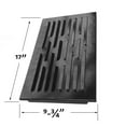 thumbnail image 3 of Replacement Heat Plate for Gas Grill Models 04ANG, Y0005XC, 608SB, and Others - 17" x 9-3/4", Cold Rolled Porcelain Steel, 3 of 5