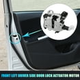 thumbnail image 2 of Motor de actuador de bloqueo de puerta eléctrica del lado del conductor delantero izquierdo de Unique Bargains para Ford Ranger 1998-2011 No.4L5Z1021813AA Negro, Tonalidad plateada, 2 of 7