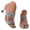 Silver, variant on Womens Sequin Kitten Heels Square Open Toe Slip on Heeled Sandals Rhinestone Two Bands Backless Mules Slides for Prom Wedding Party (Rose Gold,8)