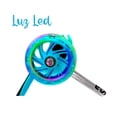 thumbnail image 3 of Scooter Infantil Azul Neón Ruedas Luz Led Direccionables LAVIGA Altamente Resistente, 3 of 7
