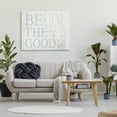 thumbnail image 2 of The Stupell Home Decor Be The Good In the World Light Blue Distressed Wood Look Sign, 2 of 5