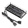 thumbnail image 3 of 10 Ports RGB Fan HUB PC Desktop SATA Power 5V 3PIN ARGB Extension Splitter, 3 of 6
