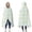 Light Blue Daisy, variant on Wearable Blanket,White Daisy Flower Pattern Hooded Wearable Flannel Blanket for Adults & Teens,Winter Poncho Shawl Wrap Cape Cozy Anti-Pill,50"x60"