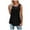 Black, variant on XFLWAM Women's Crochet Lace Tank Top Summer Sleeveless Crew Neck Pleated Loose Tunic Shirts Casual Lace Patchwork Vest Tops Gray S