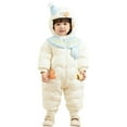thumbnail image 2 of Cowsor Baby Snowsuit Baby Printed Winter Clothes with Hat Warm Outfits Zipper Romper Coat Jumpsuit, 2 of 7
