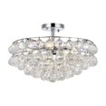 thumbnail image 1 of Lámpara de Techo Empotrada Elegant Lighting Savannahh 46 cm Cromo 120V, 1 of 8