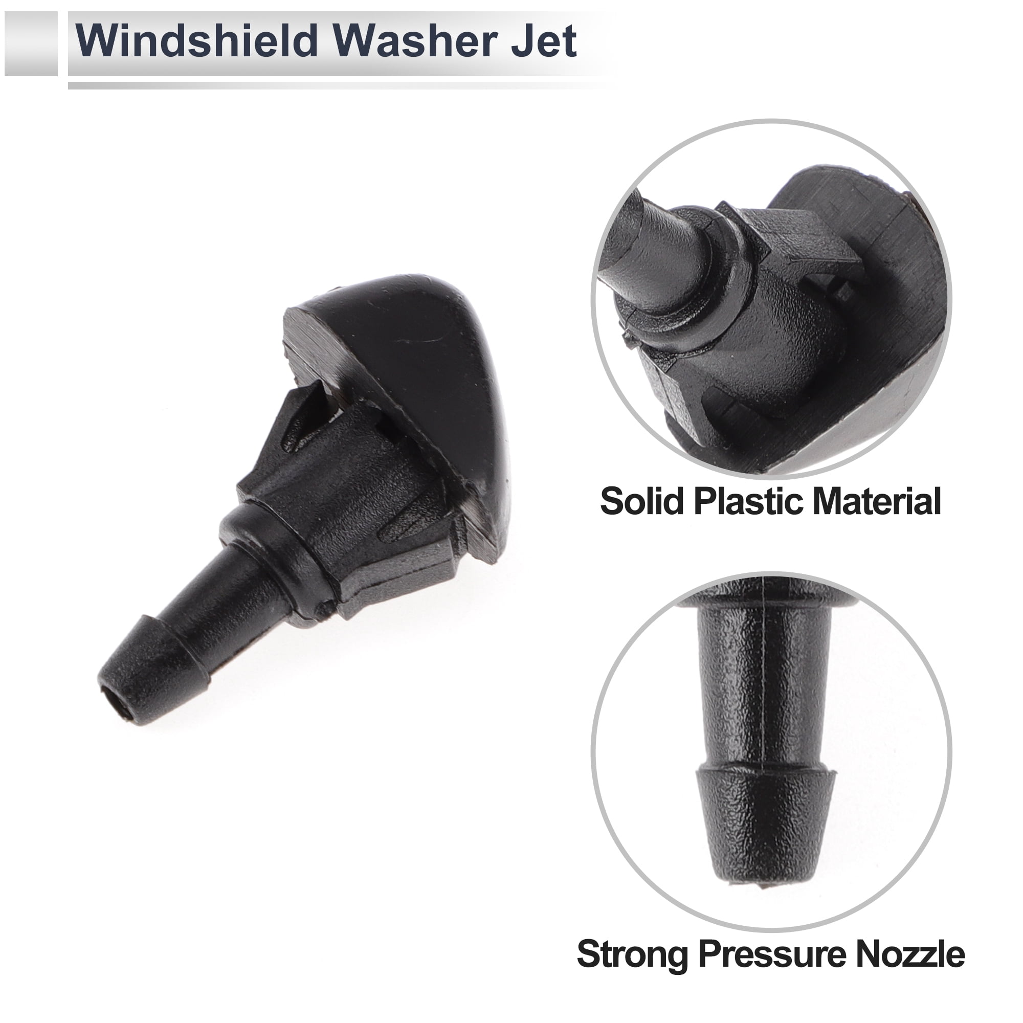 Unique Bargains Windshield Washer Nozzle for Honda Civic 1987-2005 1 Set