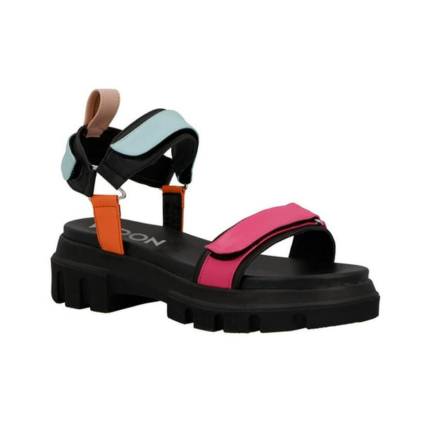 Sandalias Mujer Coloridas Huaraches Casuales Kipon negro 25
