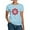 Light Blue, variant on CafePress - Peace Flower Affection Women's Light T Shirt - Women's Classic T-Shirt