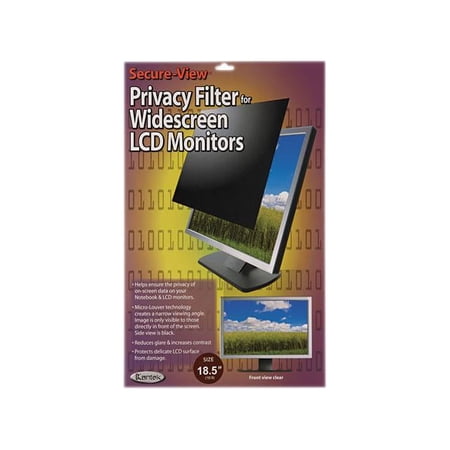 UPC: 0750333175813 | Secure View Lcd Monitor Privacy Filter For 18.5  Widescreen