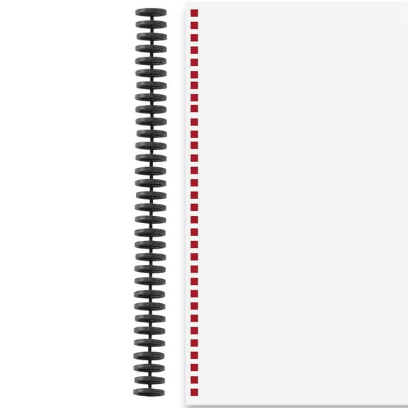 GBC ProClick Pronto Binding Spine Cassettes 516 Navy 100 Pack - Binding Spines