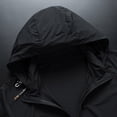 thumbnail image 5 of Levmjia Men's UPF50+ Sun Protection Hoodie Nylon Spandex Lightweight Jacket Quick-Dry Outdoor Windbreaker Fishing Hiking Skin Coat Breathable Hooded Jacket M-5XL, 5 of 8