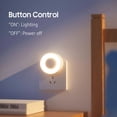 thumbnail image 3 of Midea Mini Night Light Bedside Lamp Soft Light Plug and Play 0.4W Low Power Consumption 3000K Eye Comfort Color Temperature Portable Lamp, 3 of 8