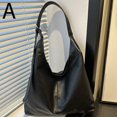 thumbnail image 1 of Elegant PU Leather Bucket Tote Bag - Versatile, 39*33*3cm, 6 Color Options, 1 of 1