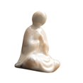 thumbnail image 4 of Mini estatua de Buda, pequeña escultura, mascota de té, kungfu, colección de cerámica de escritorio Estilo A, 4 of 9