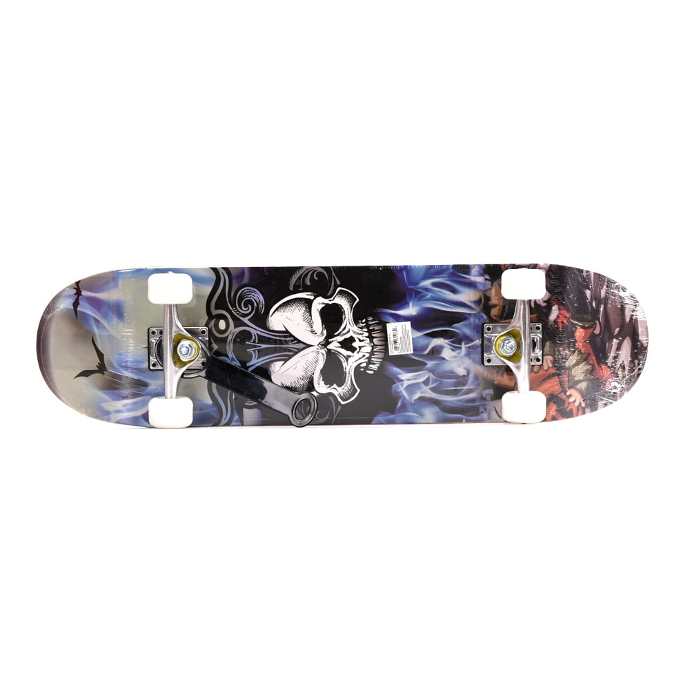 ChromeWheels 31 inch Skateboard Complete Longboard Double Kick Skate