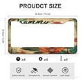 thumbnail image 3 of Retro Vintage Grammy Best Grammy Ever Floral License Plate Cover 2 Pack Grandma Birthday Gift License Plate Cover Front Plates Frames Car Tag Frame Aluminum Metal License Plate Frames, 3 of 6