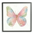 thumbnail image 2 of Stupell Industries Children's Spring Butterfly Abstract Watercolor Pattern Wings, 24 x 24,Design by Nan, 2 of 5