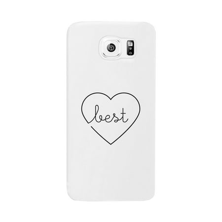 Best Babes-Left White Best Friend Phone Cover For Samsung Galaxy