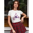 thumbnail image 2 of Aerial Dance Woman T-Shirt Women -Image by Shutterstock, Female 3X-Large, 2 of 4