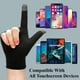 thumbnail image 2 of Guantes de pantalla táctil para manos sudorosas, guantes de juego ultrafinos antisudor, transpirables y sin costuras para tableta, iPad/teléfono móvil, juego PUBG, 2 of 5