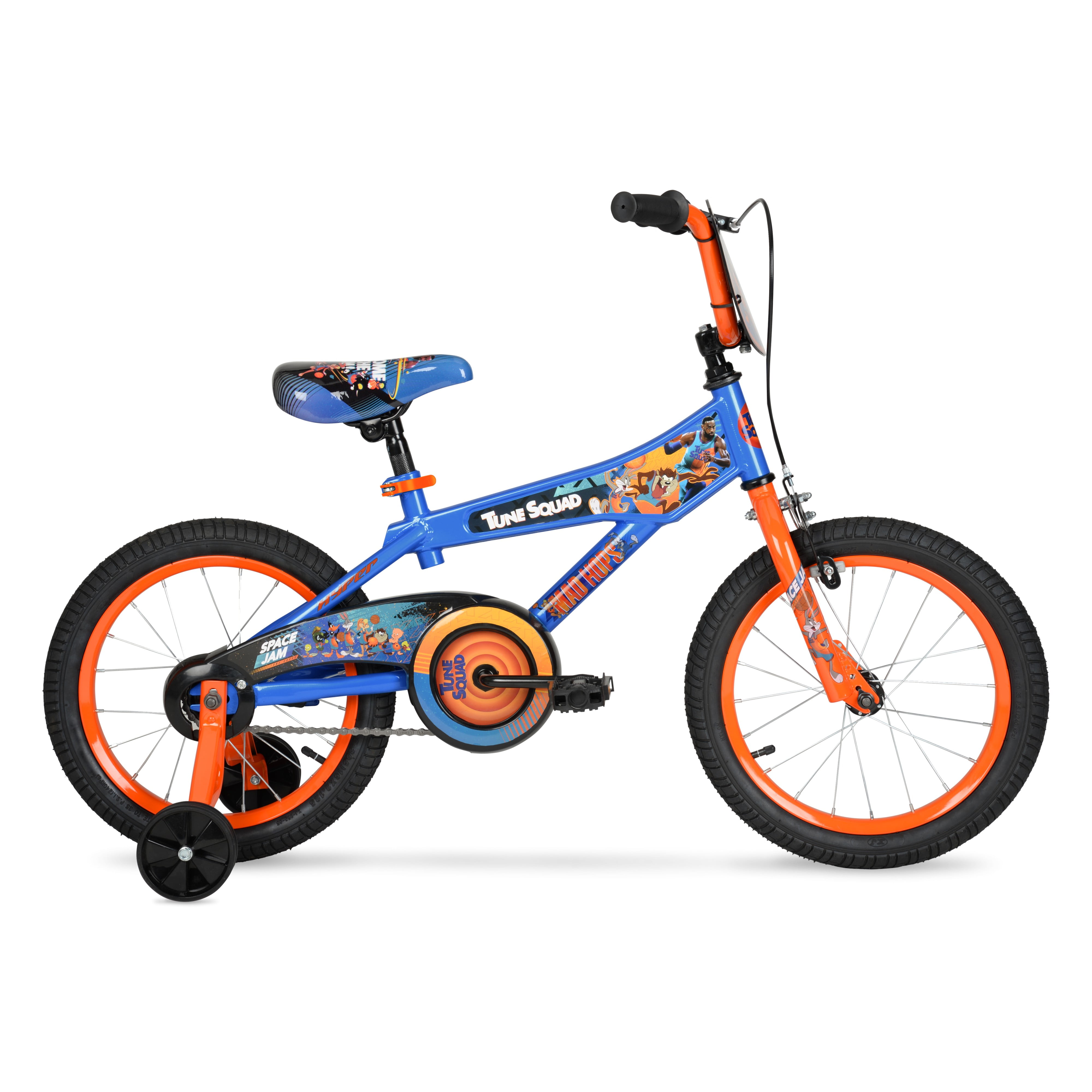 Kids Moto Bike Bicycle Motobike BMX Bikes for Boys Blue 16 inch Outdoor Gifts 