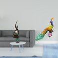 thumbnail image 2 of Escultura abstracta de fuego,Estatua de arte abstracto,adorno para decoración del hogar,Escultura de fuego moderna,coleccionable,regalo,Estatua de pavo real,Estatua de pavo real,adorno de, 2 of 8