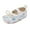 White, variant on Infant Baby Girls Mary Jane Bow Non-Slip Soft Sole Toddler First Sneaker Glamour Bling Ballerina Wedding Dress Shoes Fashion Footwear (3-6 Months, White)