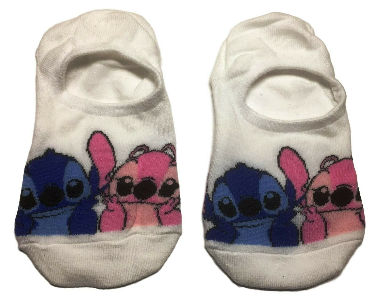 Lilo and Stitch Stitch and Angel Characters Pedi Ankle Socks - Walmart.com