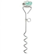 Pet Champion Steel 18 in Medium Spiral Stake