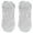 Grey, variant on Spring Summer Yoga Sports Socks for Women Non- Silicone Grip Running Mesh Breathable Boat Footwear One Size White