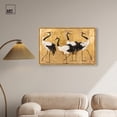 thumbnail image 3 of Birds of Gold Canvas Vintage Nature Art by Art Remedy, Gold Frame, 36 x 24, 3 of 7