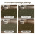 thumbnail image 7 of ODIKA 6'x9' Washable Area Rug Non-Slip, Chair-Friendly, Boho Vintage Scrolled Border Diamonds Repeating Symmetrical Tone for Dining Room, Under Table, Office Décor, 7 of 7