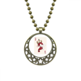 thumbnail image 1 of Playing Cards Heart K Pattern Pendant Star Necklace Moon Chain Jewelry, 1 of 3