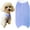 blue white plaid, variant on SUCS Dog Recovery Suit Post Surgery Shirt for Puppy, Wound Protective Clothes for Little Animals Dogs Cat