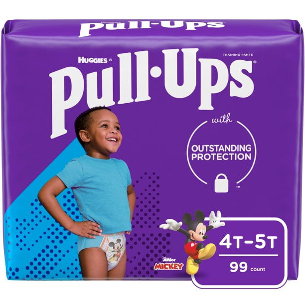 1-5T 6 Pack Potty Training Pants for Boys Girls Learning Designs Training Underwear Pants