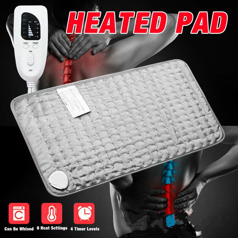 Electric Heating Pad Blanket Heat Pads For Back Neck Pain Relief Aesthetic Thermal Blanket