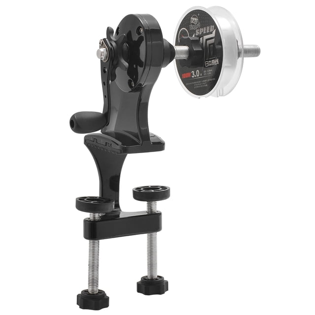 Enrollador de línea Línea de pesca Spooler para Baitcasting Spinning Reel Portable Winder Line Winder Machine Maboto Enrollador de línea